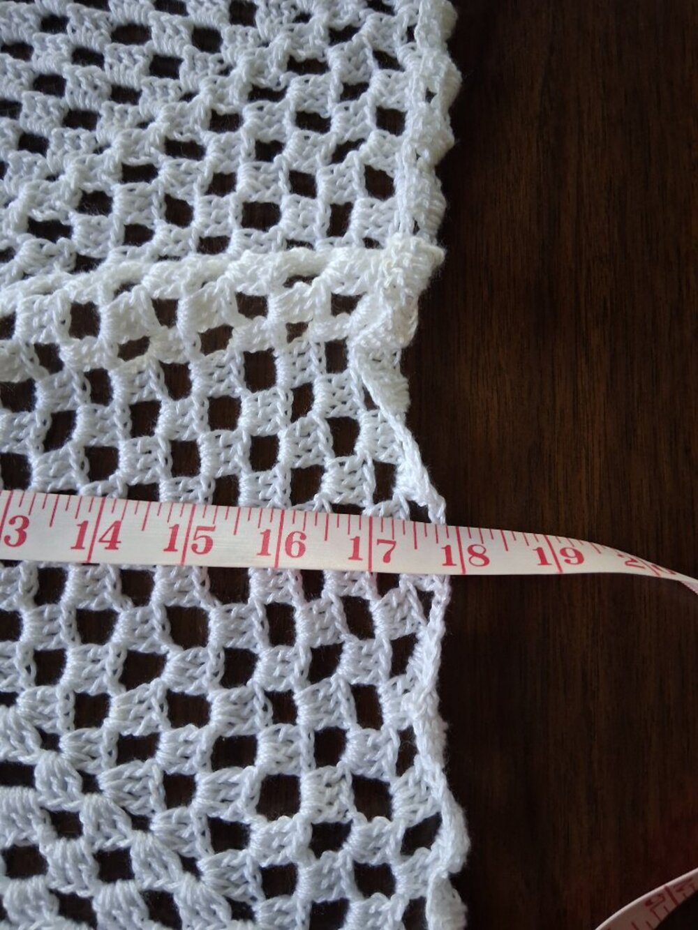 🧵 Hand‑Crocheted Cotton Doily Panel Set 2×18" + 1×15" Vintage Cottagecore D - Picture 4 of 9